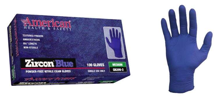 Zircon Blue Gloves - Lab Source - 5-17-2026