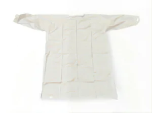 White Disposable Gown 3