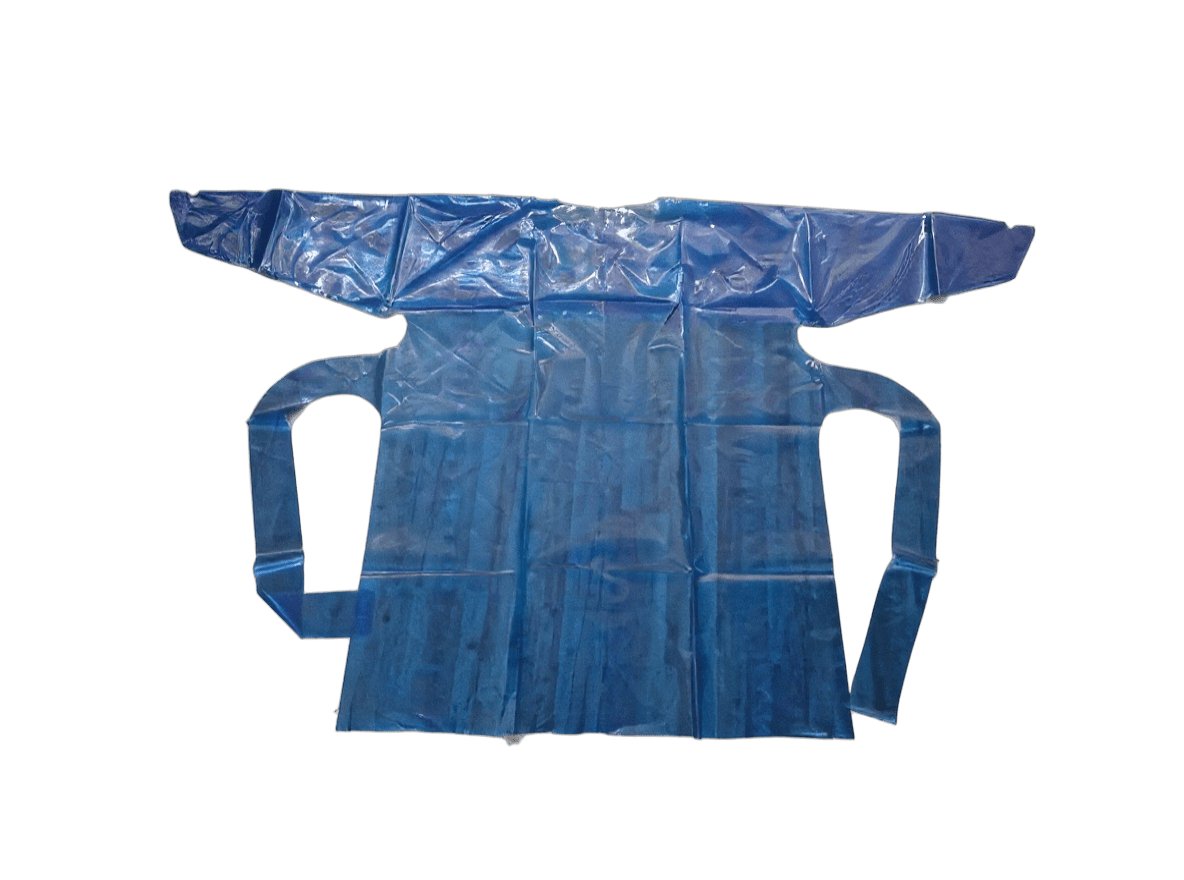 Blue Disposable Gowns