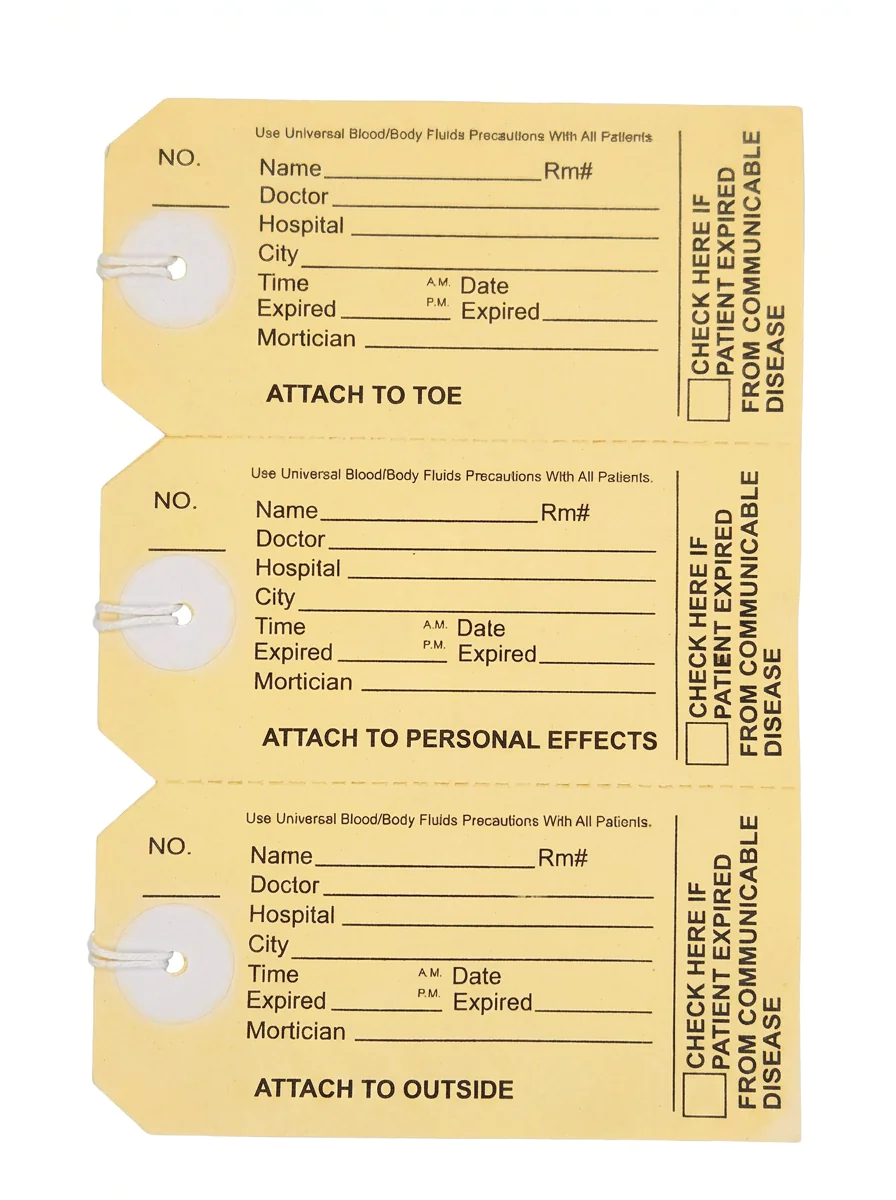CP-LIN-PEVA Adult Tag Front